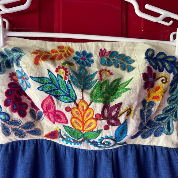 Judith March Strapless Embroidered Dress - Picture 3 of 4